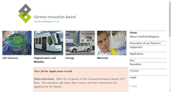 Desktop Screenshot of german-innovation-award.jp