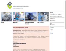 Tablet Screenshot of german-innovation-award.jp